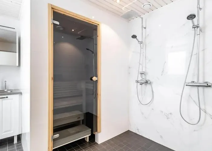 Апартаменты Beautiful 105 M2 Sd-house Pt With 3 Bedrooms, Free Parking And Sauna