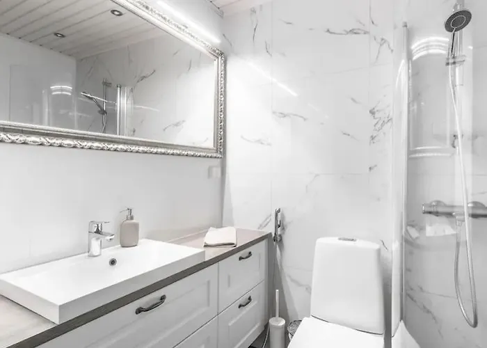 Апартаменты Beautiful 105 M2 Sd-house Pt With 3 Bedrooms, Free Parking And Sauna *