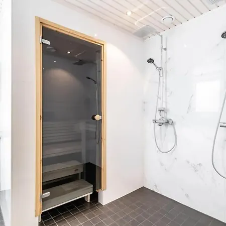 דירה Beautiful 105 M2 Sd-house Pt With 3 Bedrooms, Free Parking And Sauna